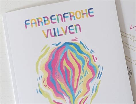 Malbuch . Farbenfrohe Vulven